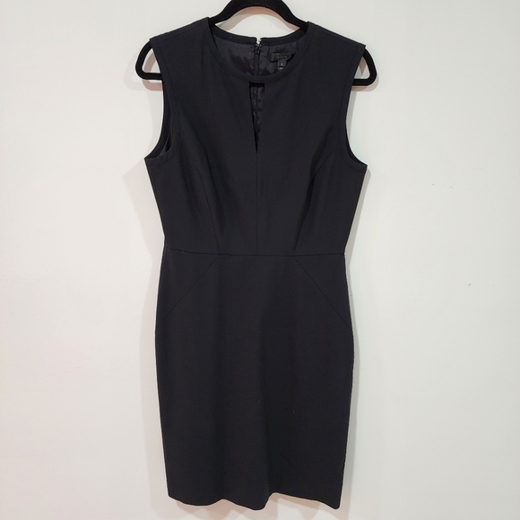 J. Crew black sheath dress lbd, size 8 - Picture 4 of 4